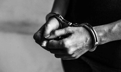 Hyderabad police arrest two individuals for embezzling Rs 65 lakh from multiple ATMs.