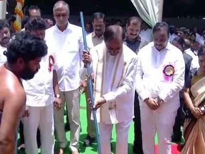 Hyderabad’s NIMS Hospital extension receives foundation stone from CM KCR