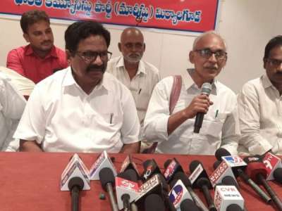 If the BJP comes to power again in the country, it will be a death sentence for the state: BV Raghavulu