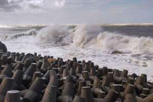 Intensification of Cyclone observed
