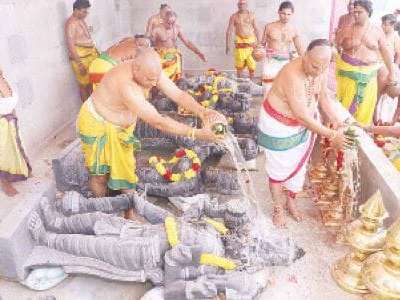 Jammu temple hosts Panchagavyadhivasam