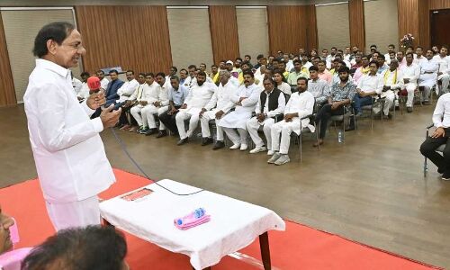 KCR: Country ruled without direction by consecutive union governments