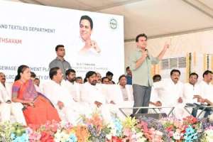 KTR announces TS government’s efforts to increase domestic and global investments to create more employment opportunities.