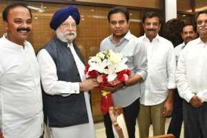 KTR | Approve the expansion of Hyderabad Metro Phase 2.. KTR requests the Central Minister