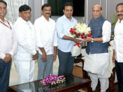 KTR | Demolish Lands for Skyway Protection in Hyderabad: Minister KTR