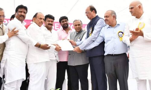 Mahavir hospital receives land documents from Telangana government