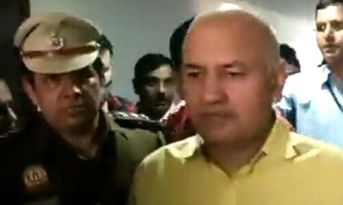 Manish Sisodia meets his unwell spouse amidst Delhi alcohol racket scandal