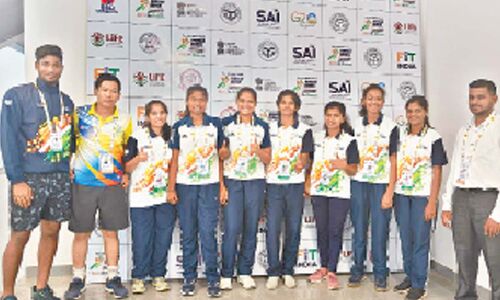 Medals Won by OU Students at Khelo India Games in Hyderabad