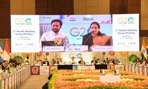 Minister Bharati Pawar warns at G20 meet: Pandemic threat still looms over Hyderabad