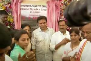Minister KTR inaugurates Skivaak Tower in Uppal