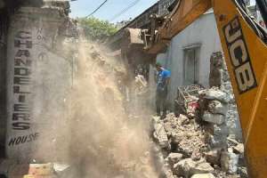 Murgi Chowk in Hyderabad is being demolished and will soon have a new appearance.