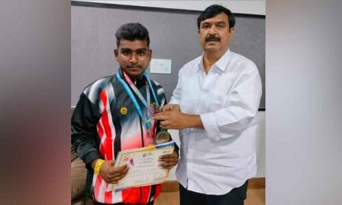 National Rugby Team Selects RJC College Student from Khammam