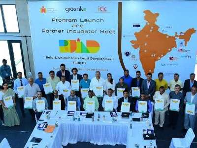 New BUILD program launched by iTIC Incubator and Greenko Group to aid Studentpreneurs throughout India at IIT Hyderabad.