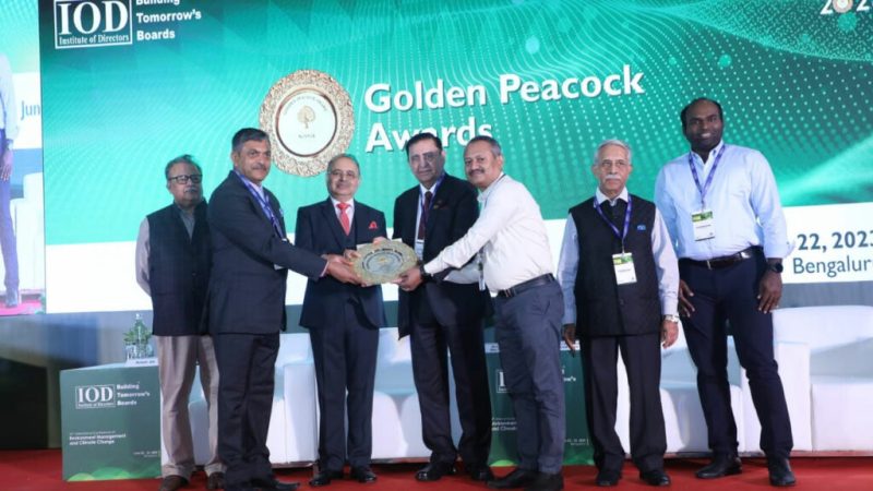 NTPC | NTPC Ramagundam receives Golden Peak Award 2023