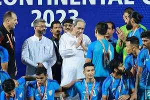 Odisha CM announces Rs 1 cr Reward for Indian Football Team’s Intercontinental Cup Victory