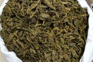 Police in Hyderabad seize 910 kg of dried marijuana.