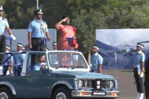 President Droupadi Murmu | Grand Graduation Parade held in Durgal, President Murmu accepts the salutation