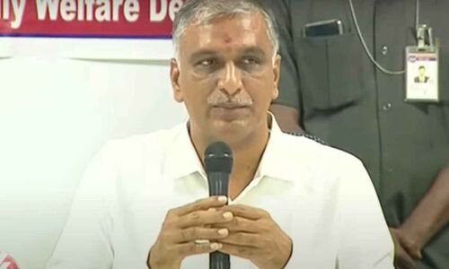Sarojini Devi Eye Hospital introduces Pacho machines with the support of Health Minister Harish Rao