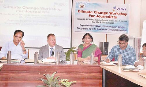 Telugu journalists empowered by US Consulate for reporting on climate change