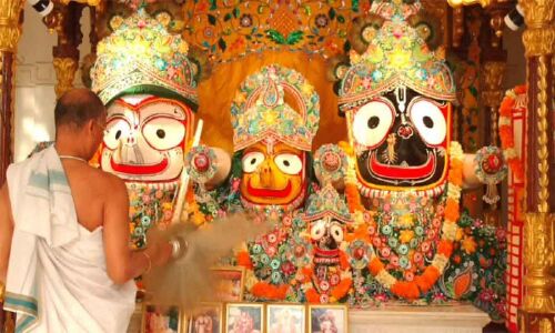 Today’s Ratha Yatra by ISKCON in Hyderabad