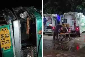 Two Buses Collide Head-On In Odisha Resulting In 10 Fatalities