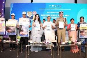 Youth encouraged to reject drugs as three-day anti-drug campaign concludes.