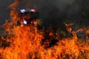 11 injured as massive fire breaks out from company in Shadnagar, Hyderabad