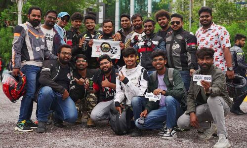 400 bikers join Moto GP Bharat on city tour