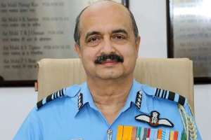 Air Chief addresses officers at the 47th HACC in Secunderabad