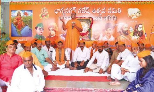 Bhagyanagar Ganesh Utsav Samithi Urges for Complimentary Electricity and Essential Amenities for Ganesh Pandals