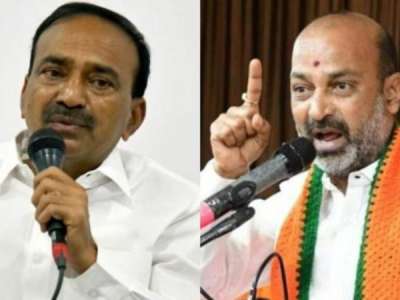 BJP Party: Sanjay vs Rajendar in a Battle at the Headquarters
