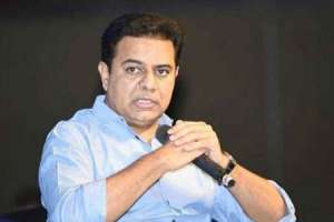 Chandrababu Naidu receives strong criticism from KTR