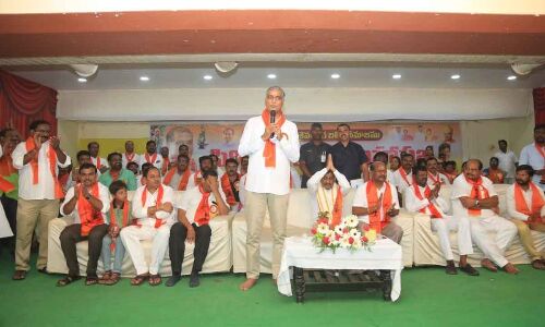 Harish announces imminent installation of Basaveswara statue