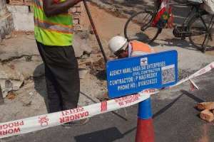 HMWS&SB Implements QR Code System at Construction Sites in Hyderabad