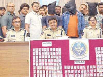 International Drug Peddlers Arrested in Hyderabad as Police Seize Narcotics Valued at Rs 1 Crore