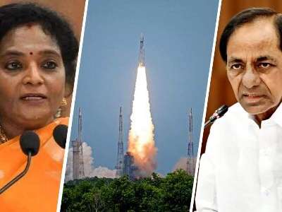 KCR, Governor, extends congratulations to ISRO.