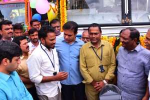 KTR Shares the Story of Dalit Bandhu Beneficiaries with Driver turned Owner
