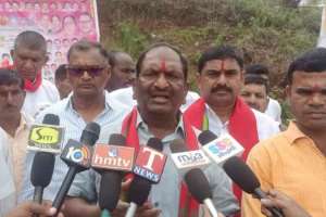 Minister Koppula Eshwar urges farmers to forgive Revanth Reddy, protests ensue: Minister Koppula