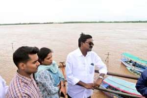 Minister Puvvada urges continuous vigilance until floods are fully contained