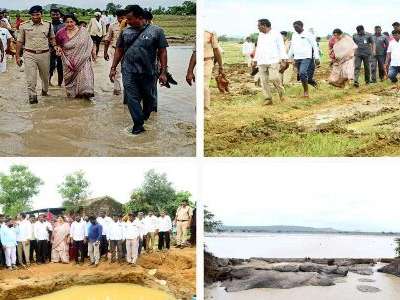 Minister Satyavati Rathore conducts inspection of areas impacted by floods