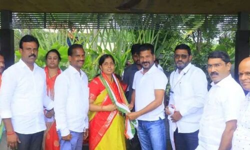 Minister Srinivas Goud Accused of Land Grabbing by Revanth