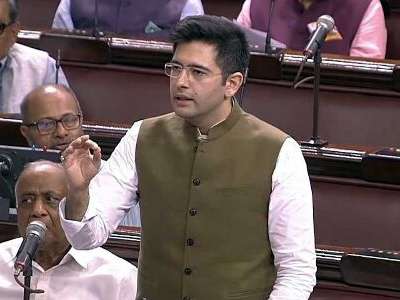 MP Raghav Chadha calls for vote division motion to suspend MP Sanjay Singh