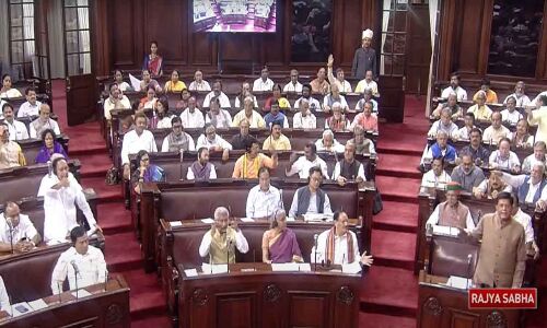 Opposition and Ruling Party Engage in Fiery ‘Slogan War’ in Rajya Sabha over Manipur Issue