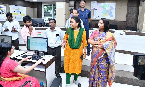 People urged to stay indoors by Mayor Gadwal Vijayalakshmi