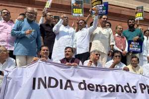 Protest Intensifies in INDIA Alliance for Modi’s Action on Manipur Crisis, No-Confidence Motion Lodged