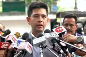 Raghav Chadha appeals to Rajya Sabha speaker against introduction of central government’s ordinance