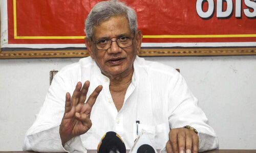 Sitaram Yechury dismisses possibility of Left-TMC alliance in Bengal before Opposition’s unity meet