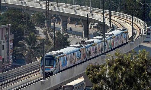 Students in Hyderabad now have access to the Metro Rail facility