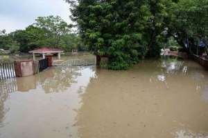 Supreme Court and Rajghat inundated by floodwaters