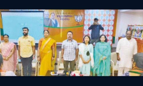 TS BJP Mahila Morcha president hails Namo App as an innovative and technical tool